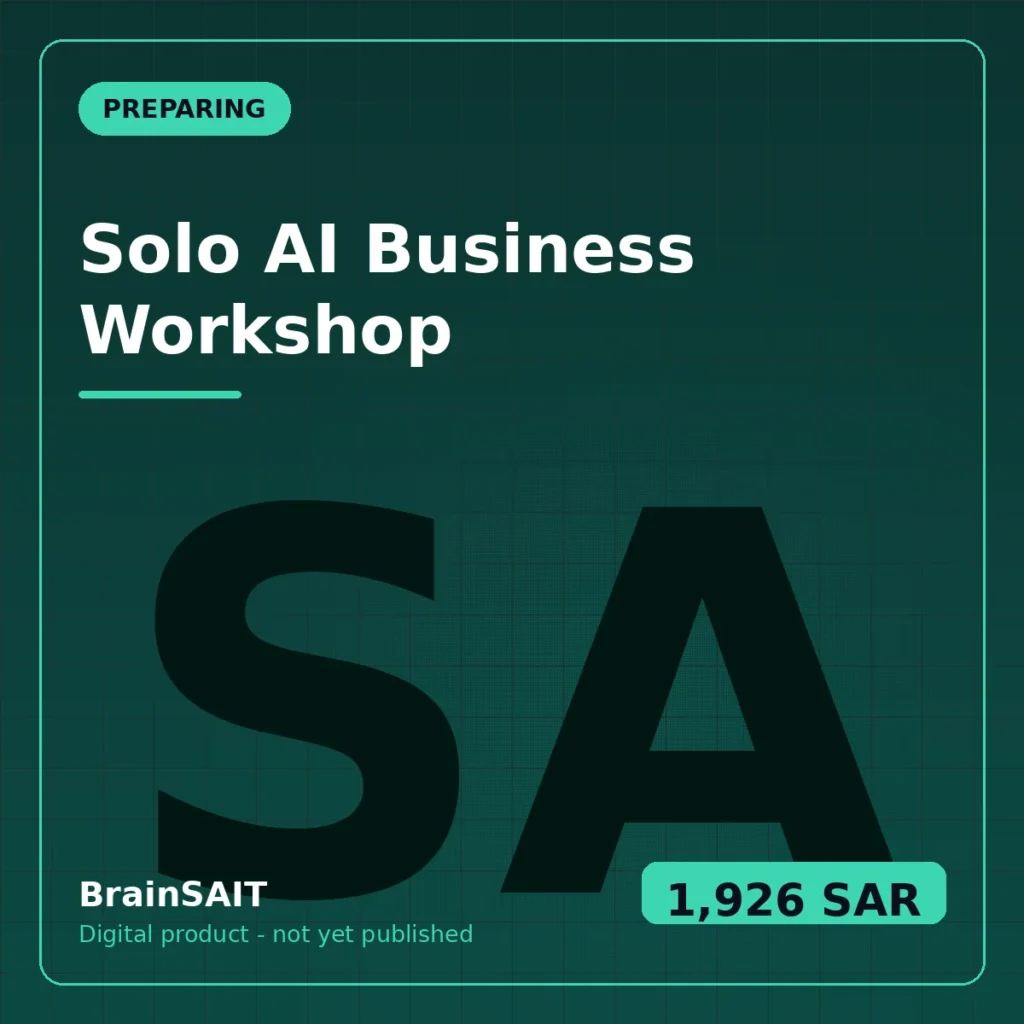 Solo AI Business Workshop