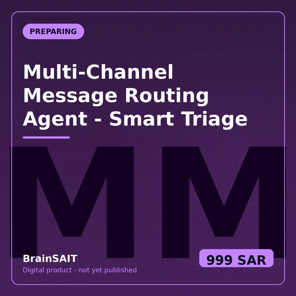 Multi-Channel Message Routing Agent — Smart Triage